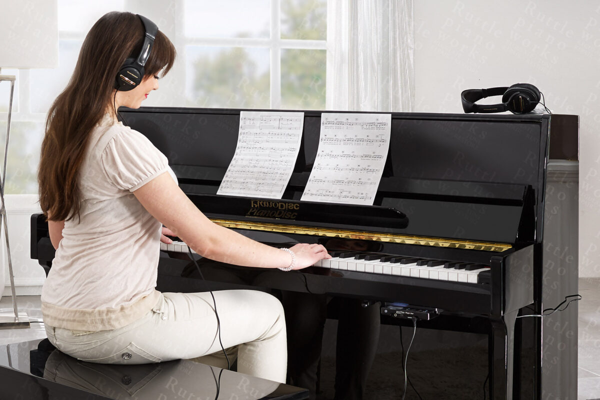 QuietTime by PianoDisc. Practice silently, any time of the day or night!